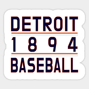 Detroit Baseball Classic Sticker